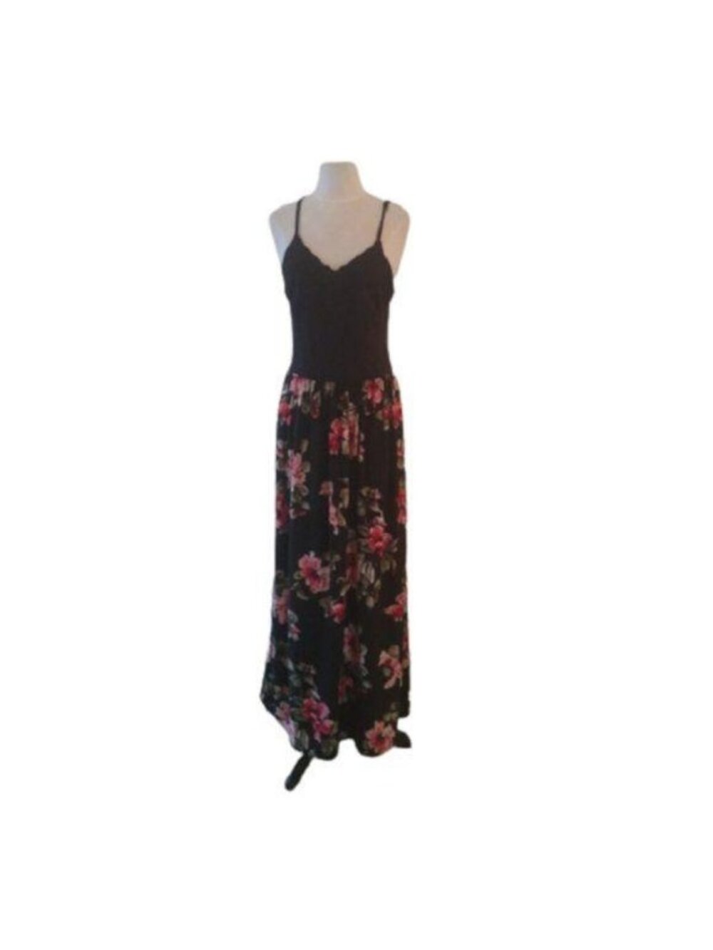 Tammy Mars Floral Maxi Dress, Large